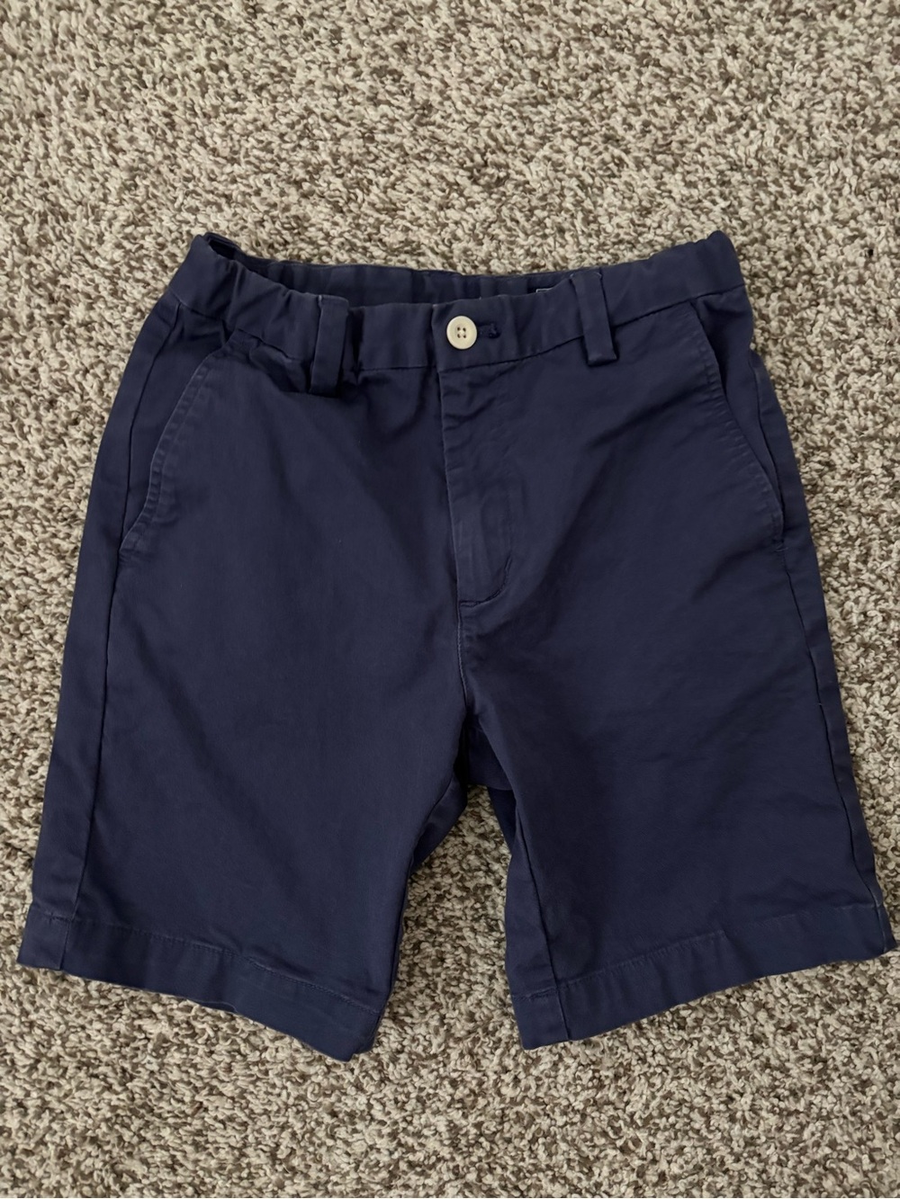 Vineyard Vines Boys Navy Blue Cotton Shorts Size 8 kidcore preppy